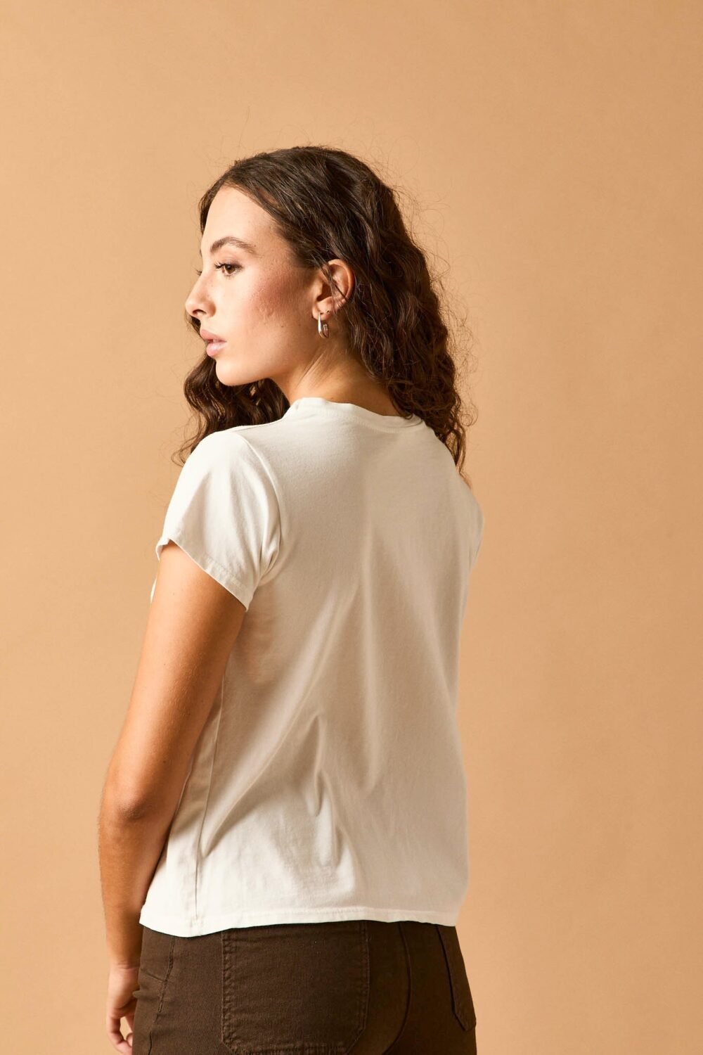 Camiseta cowgirl blanco