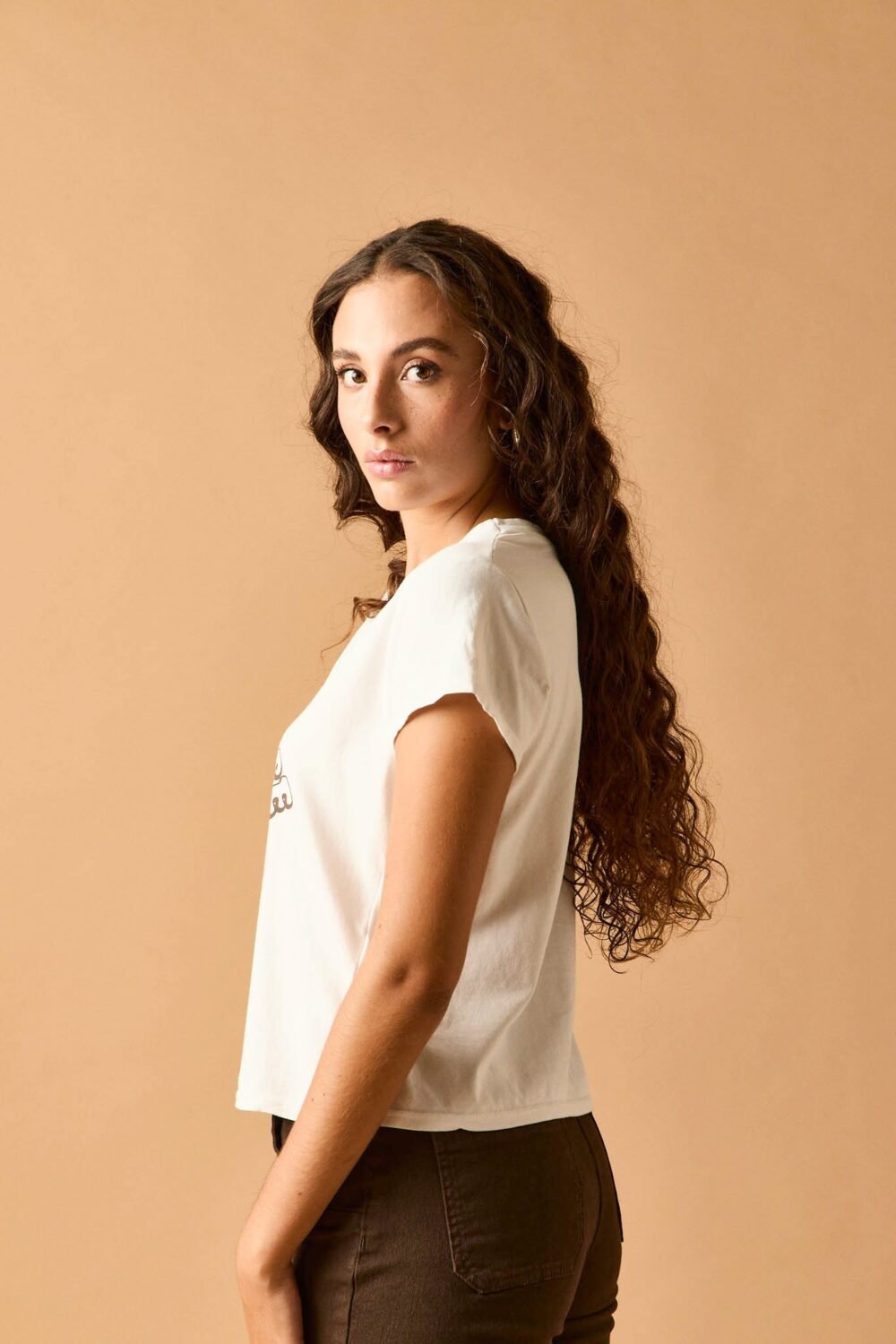 Camiseta leopardo blanco