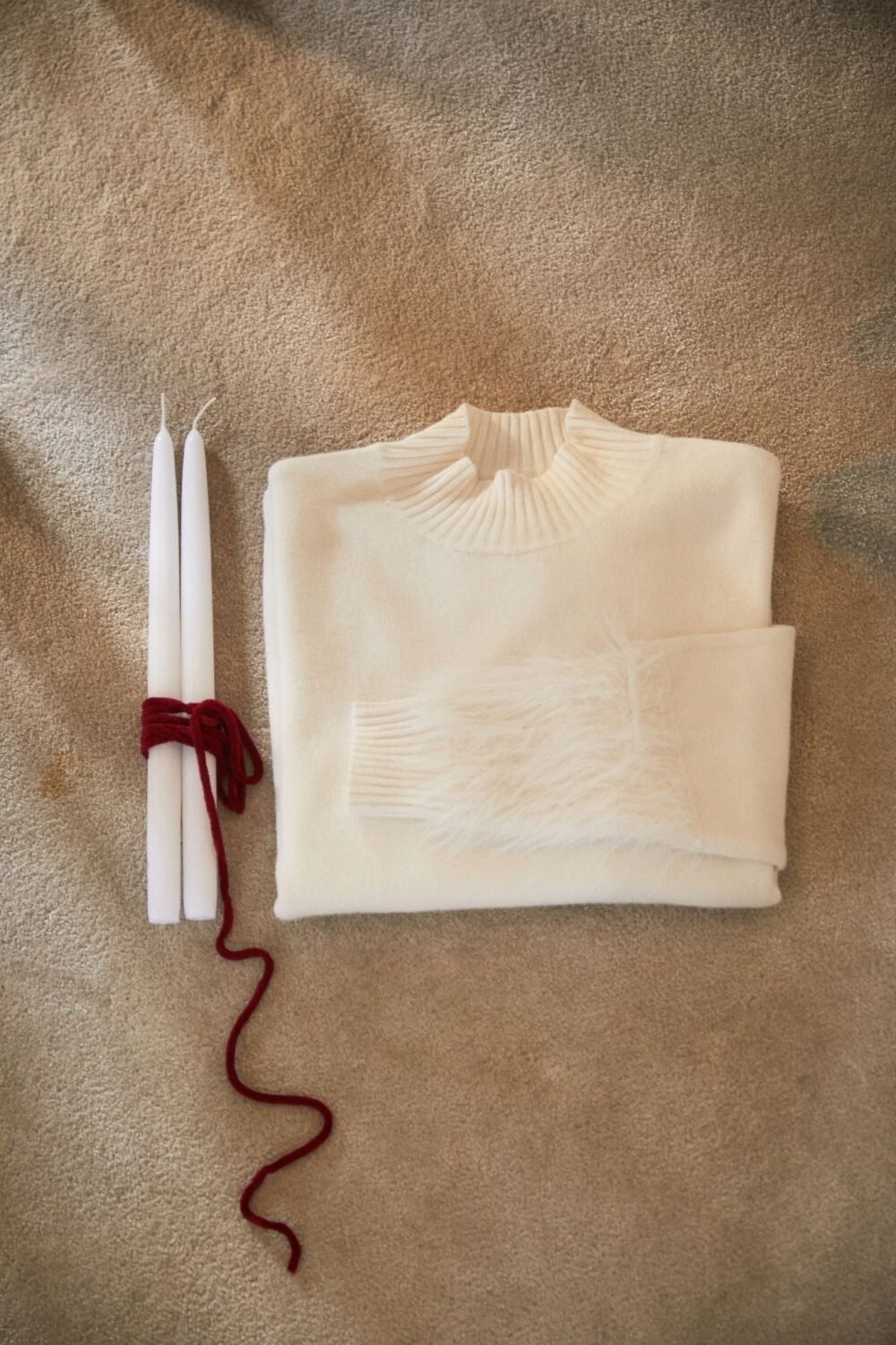 Jersey pelo mangas natural