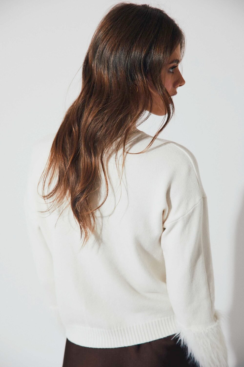 Jersey pelo mangas natural