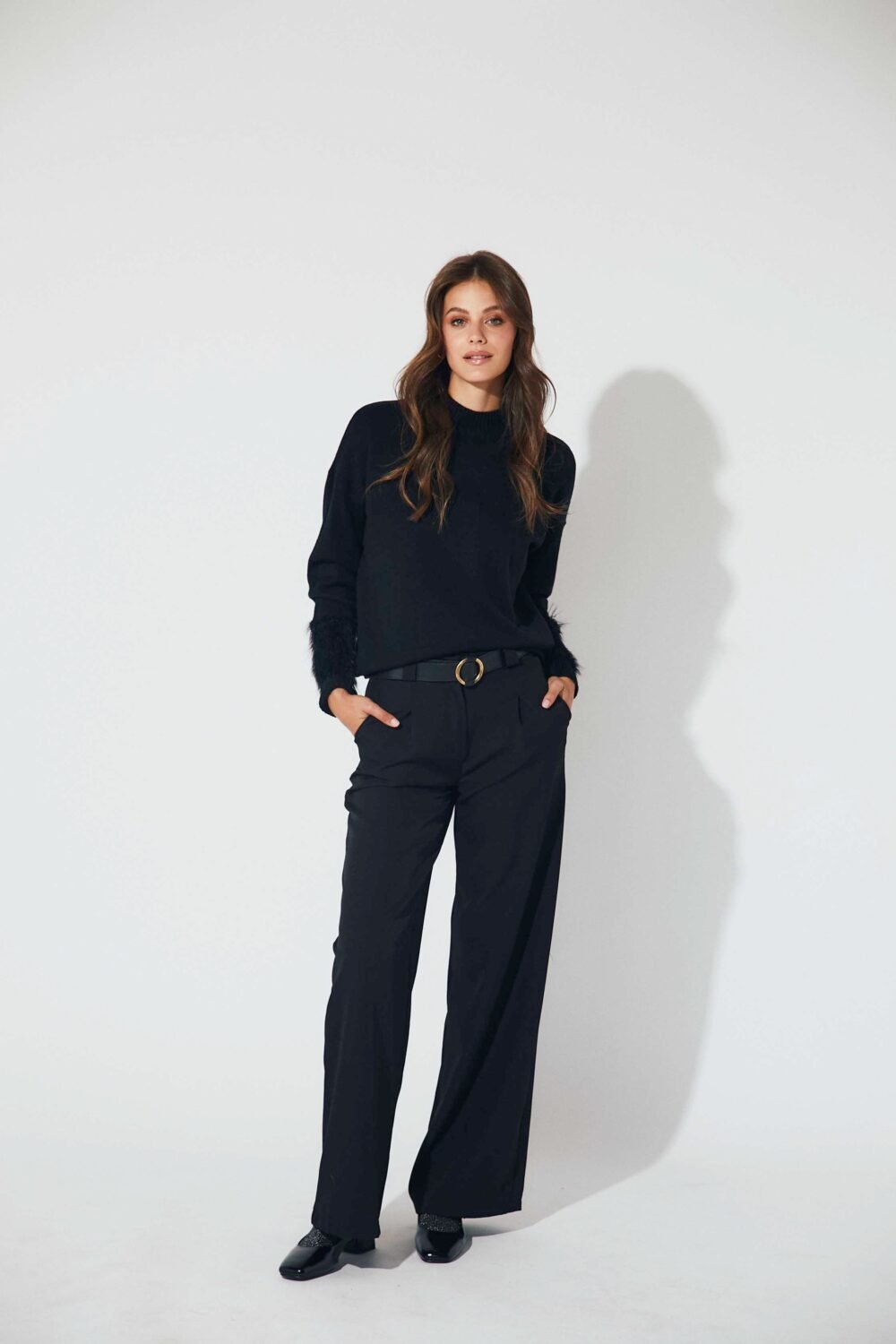 Jersey pelo mangas negro