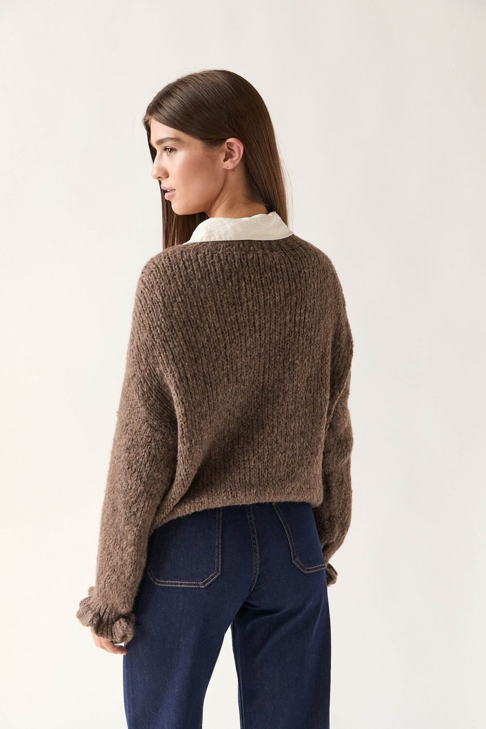 Jersey rústico detalle puño topo