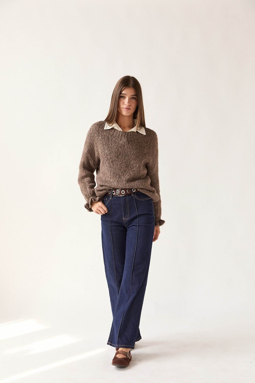 Jersey rústico detalle puño topo