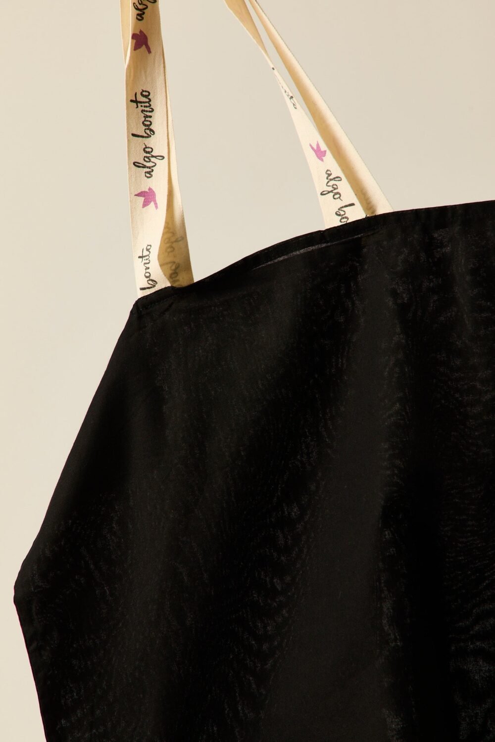 Tote bag 100% algodón negro