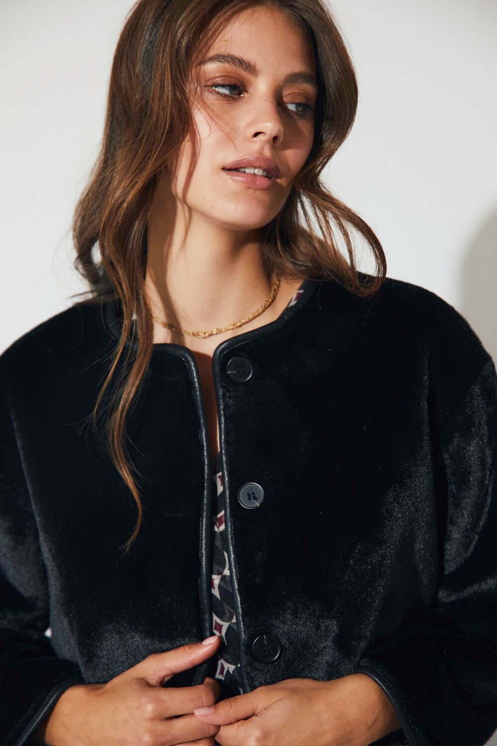 Shelter corto de pelo negro