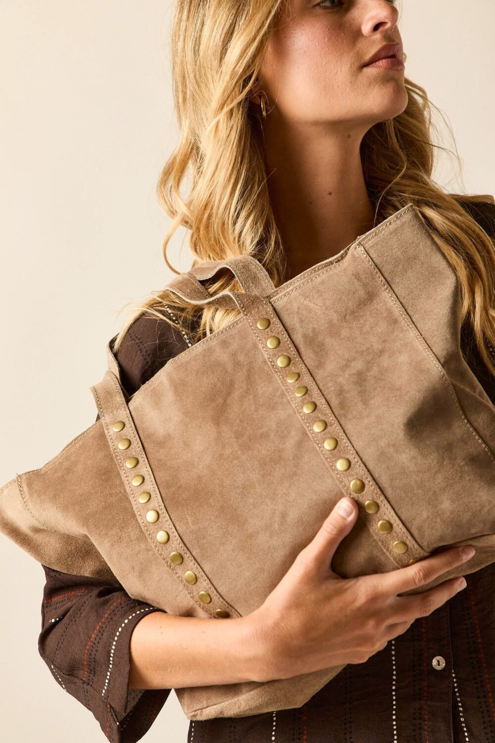 Bag shopper ante marrón