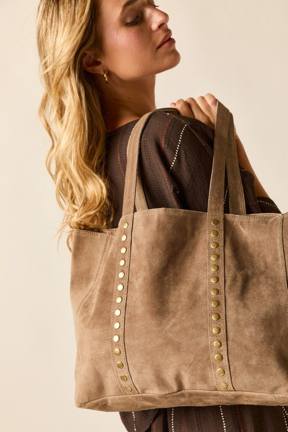 Bag shopper ante marrón