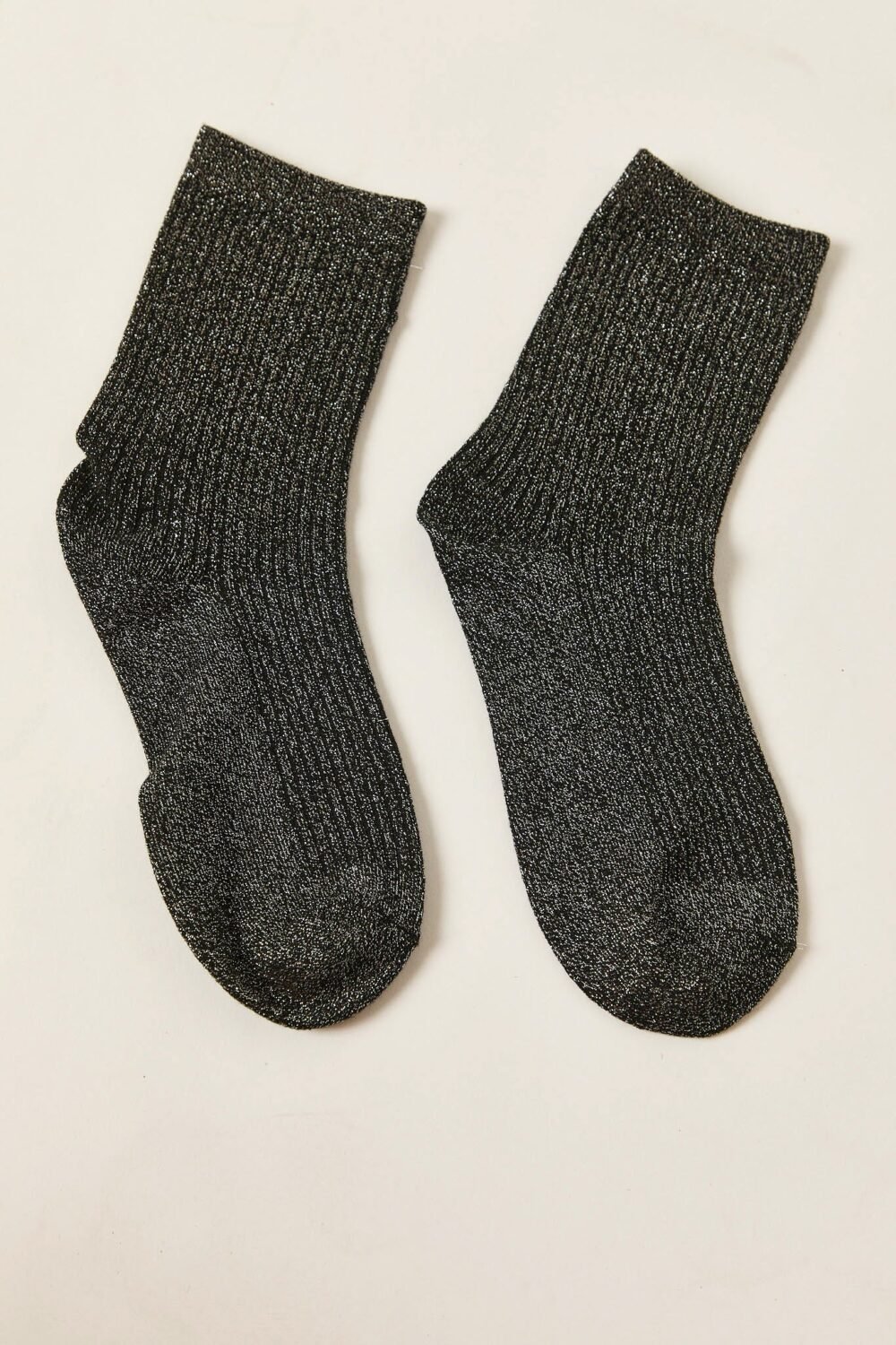 Calcetines lurex negro