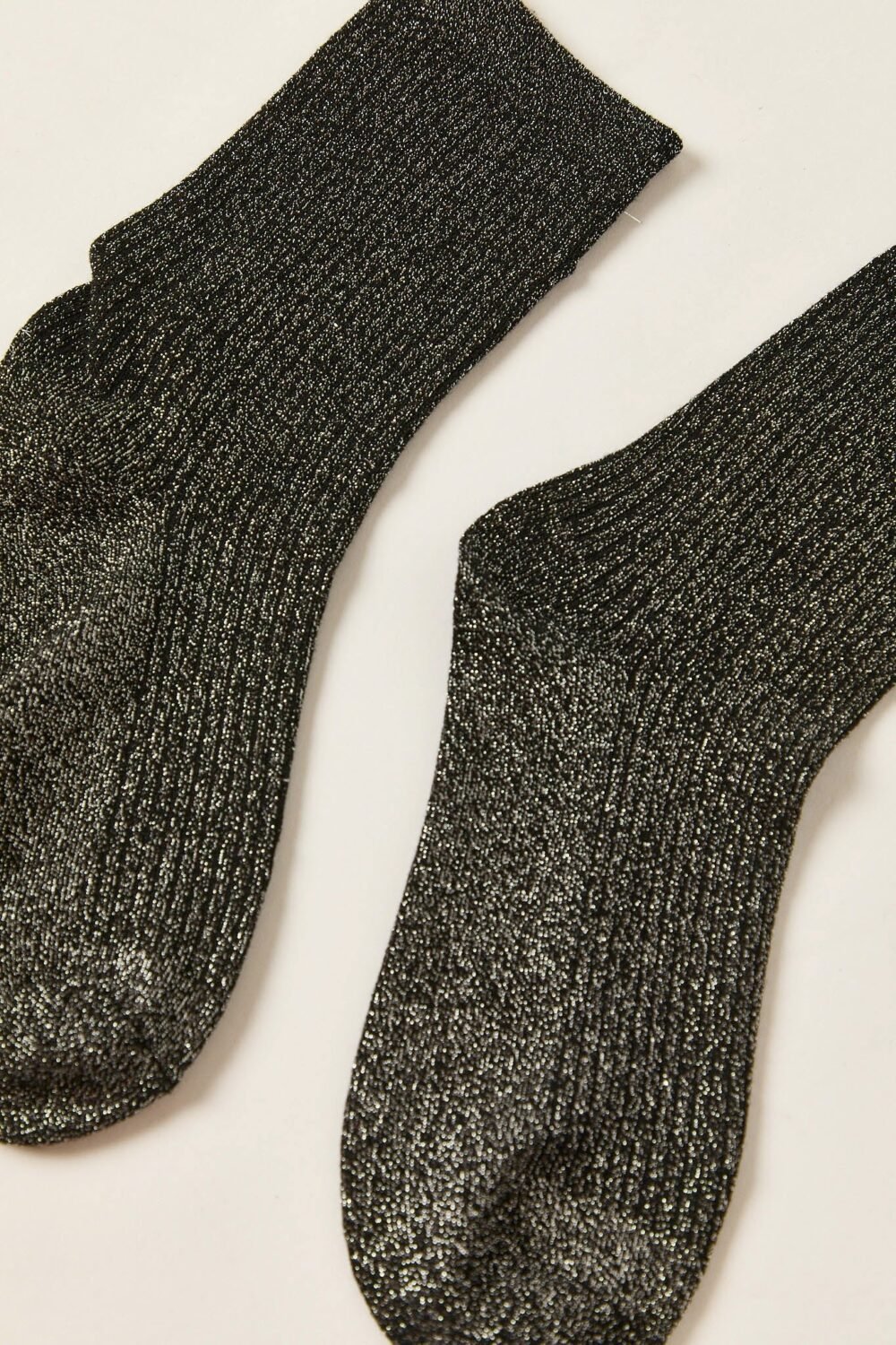 Calcetines lurex negro