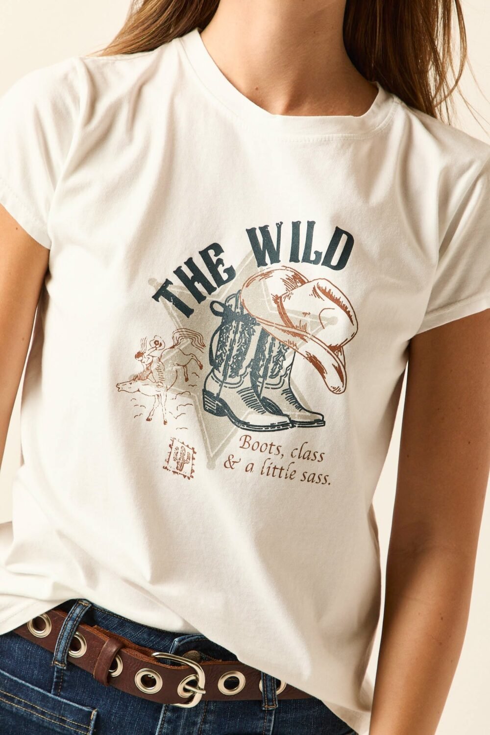 Camiseta blanca 'The Wild'