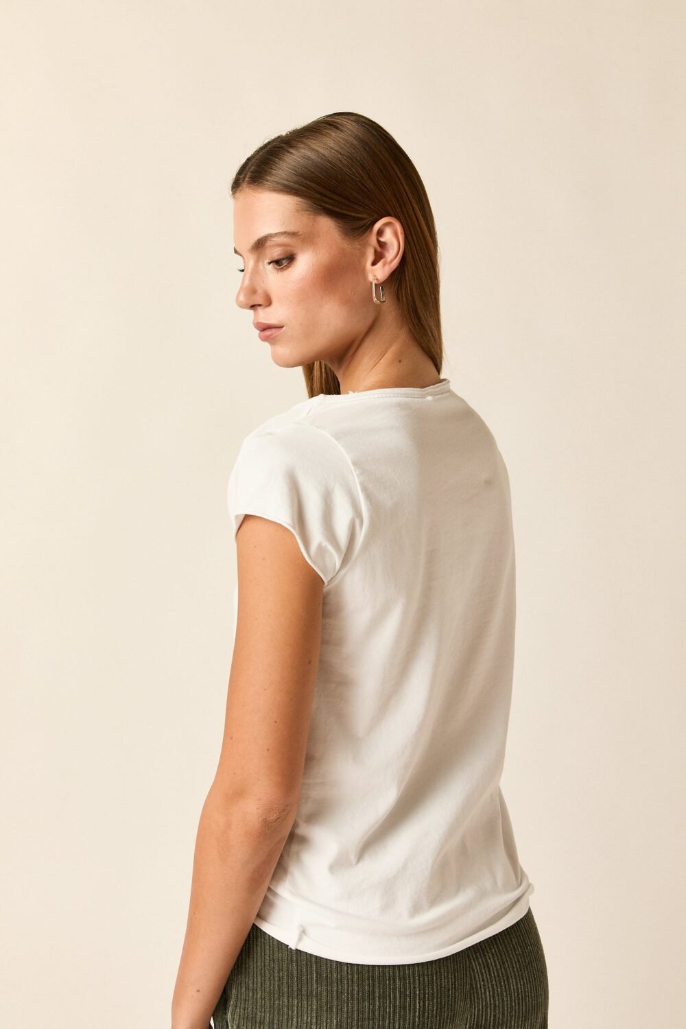 Camiseta estrella Blanco/Gris