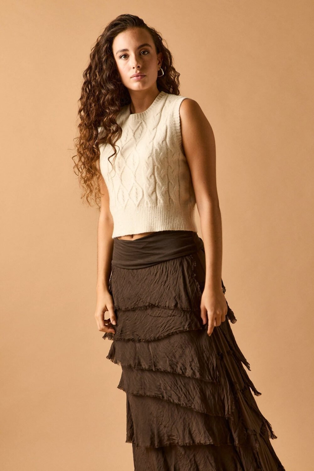 Falda-volantes-marron-002272104-2