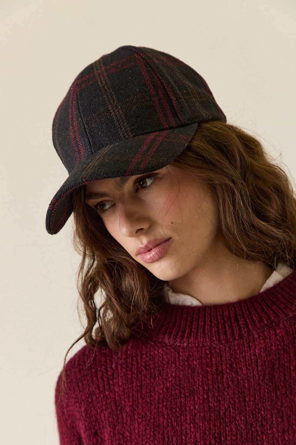 Gorra bordada azul marino