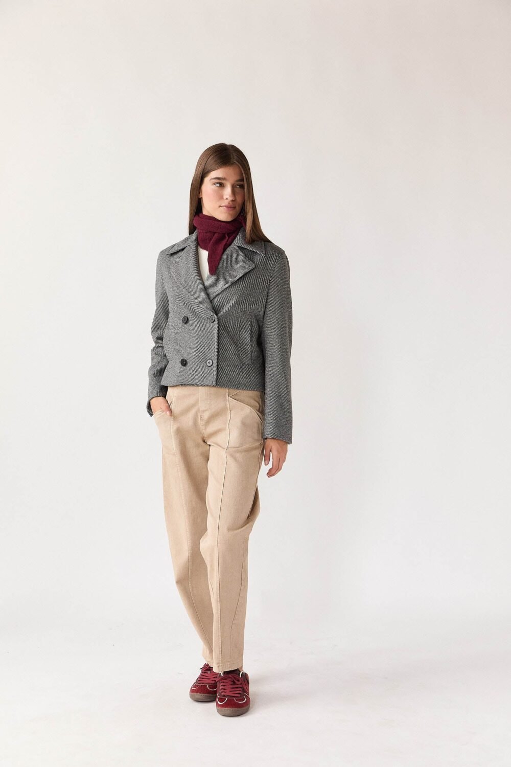 Shelter corto espiga gray