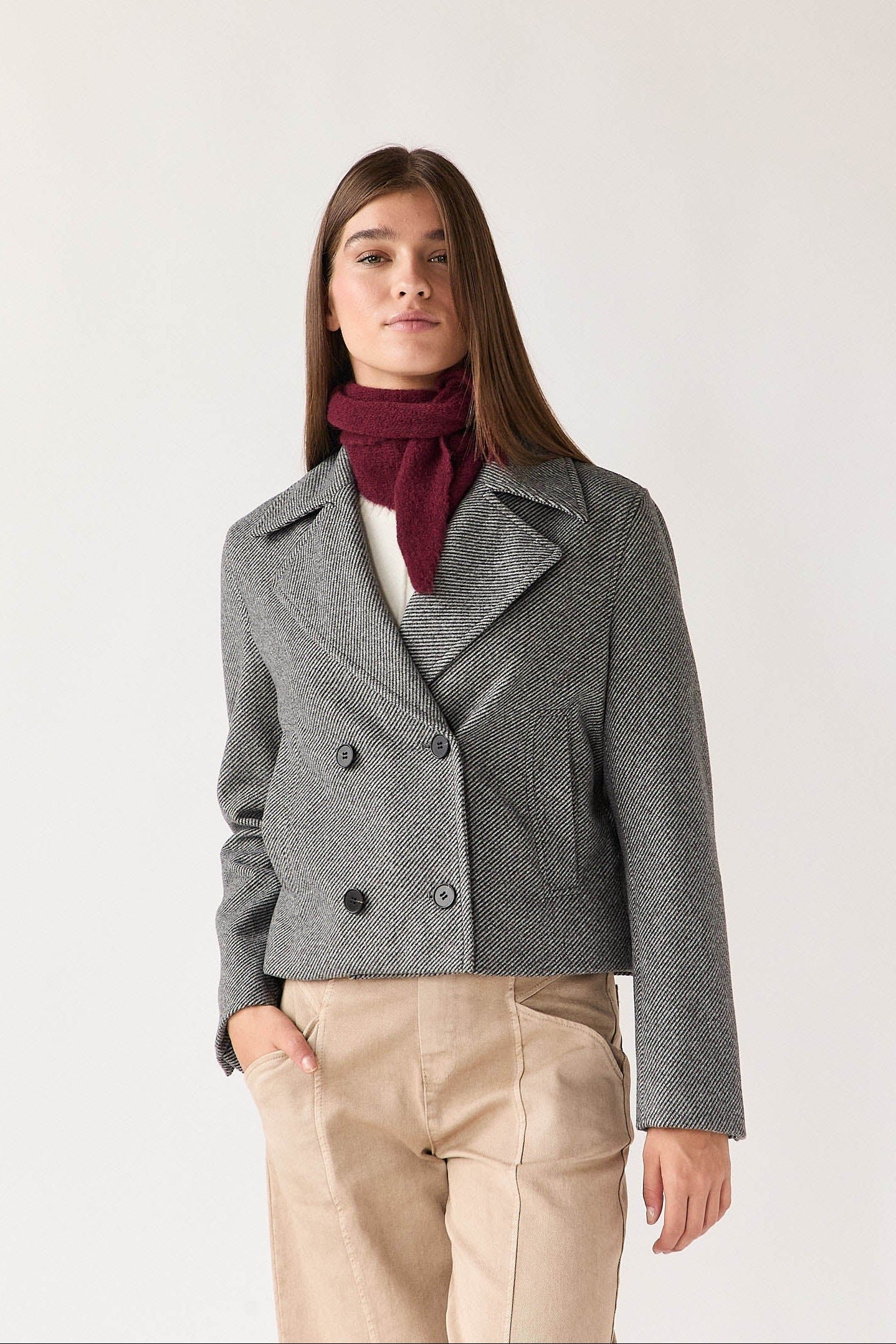 Shelter corto espiga gray