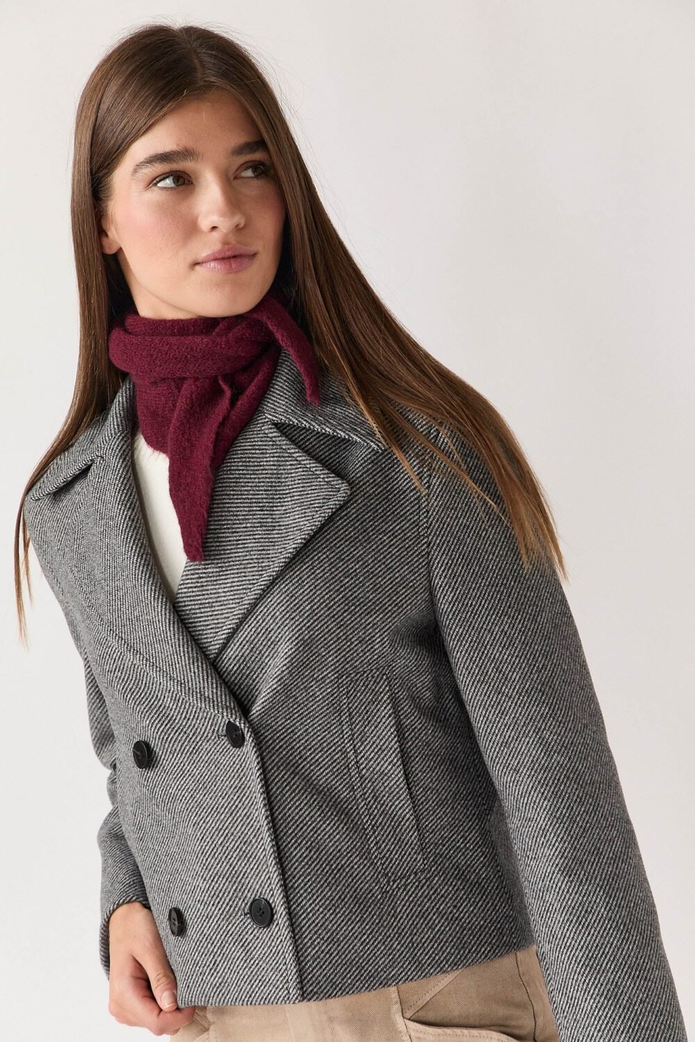 Shelter corto espiga gray