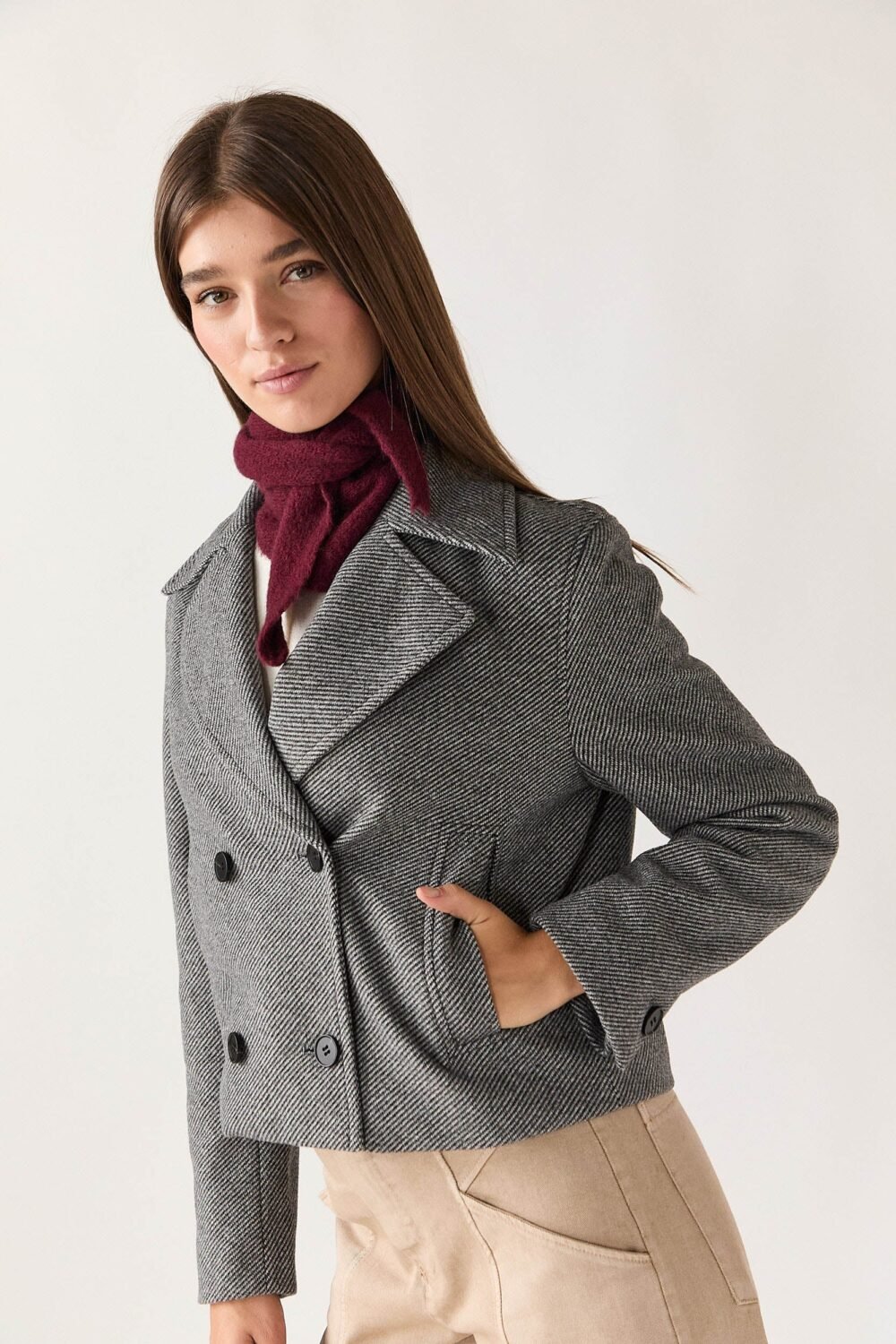 Shelter corto espiga gray