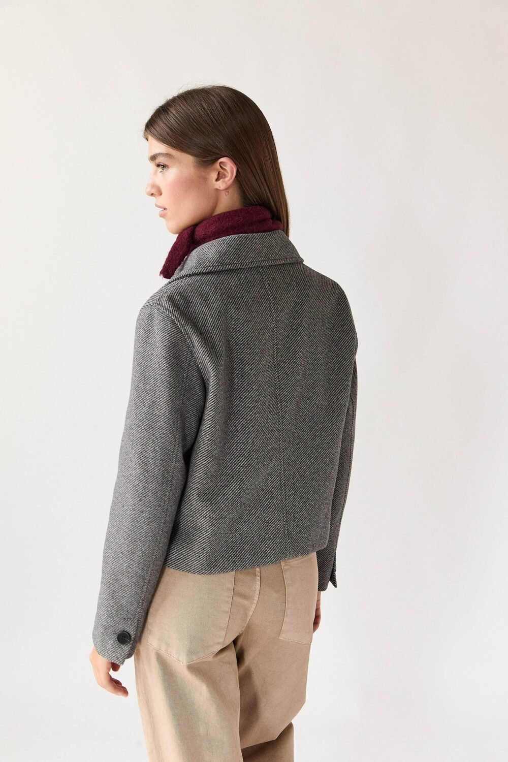 Shelter corto espiga gray