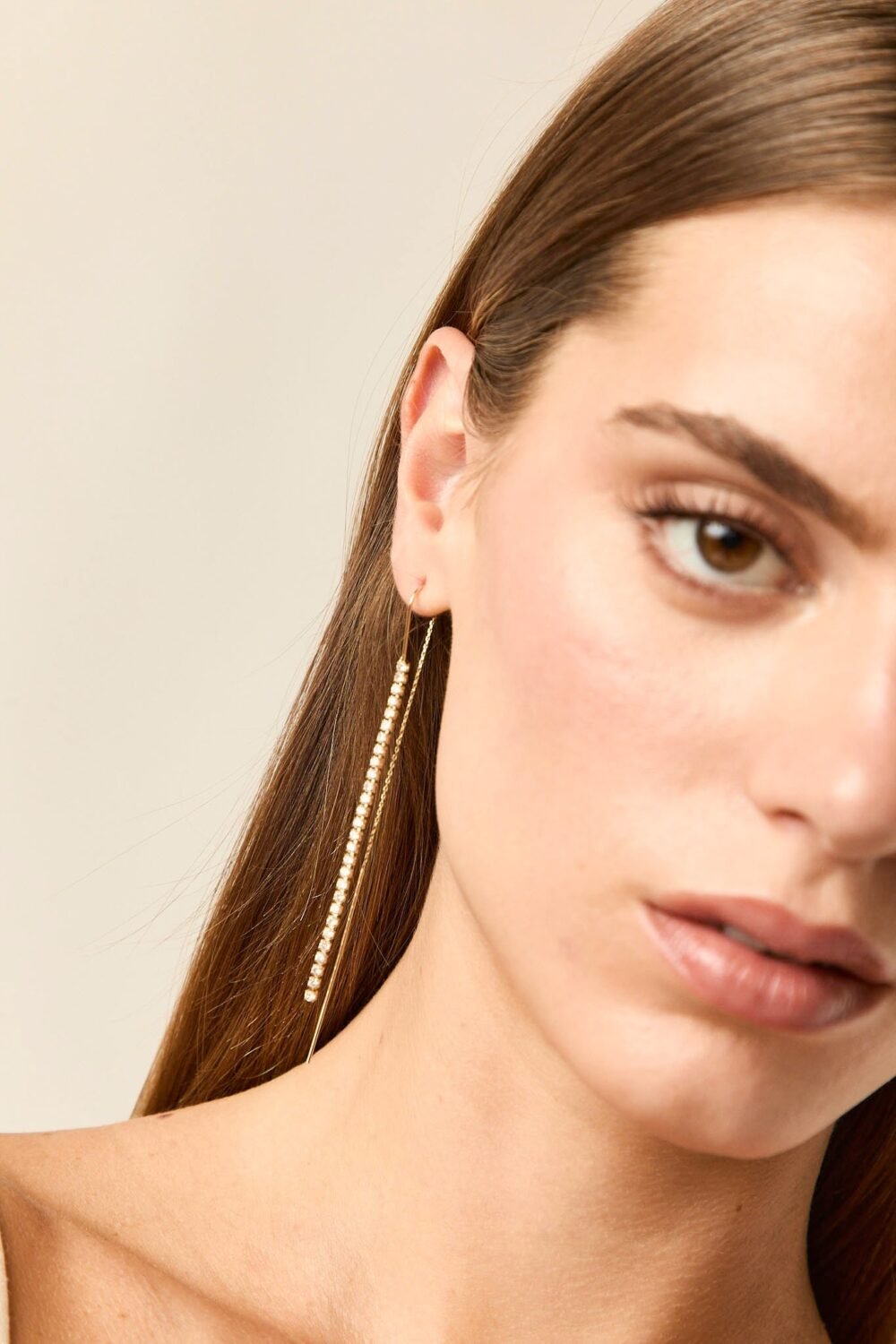 Pack pendientes y pulsera dorados