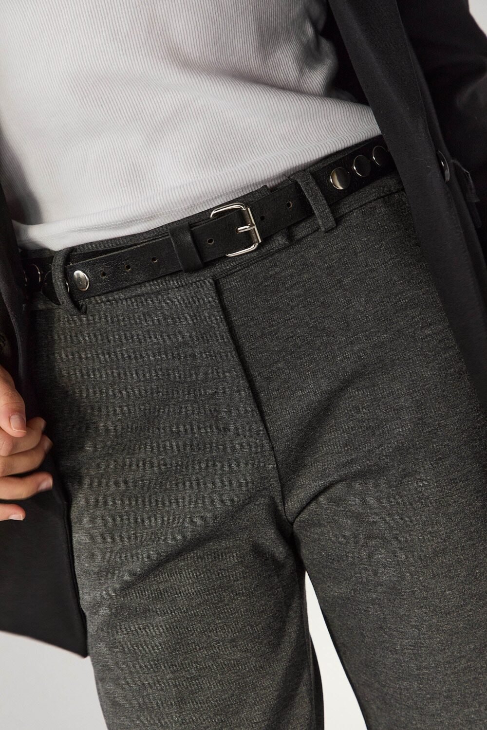 Pantalón sastre gris antracita