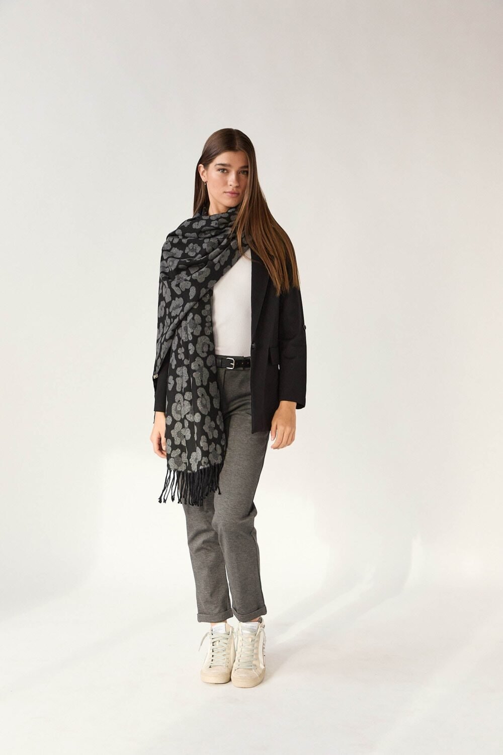 Pantalón sastre gris antracita