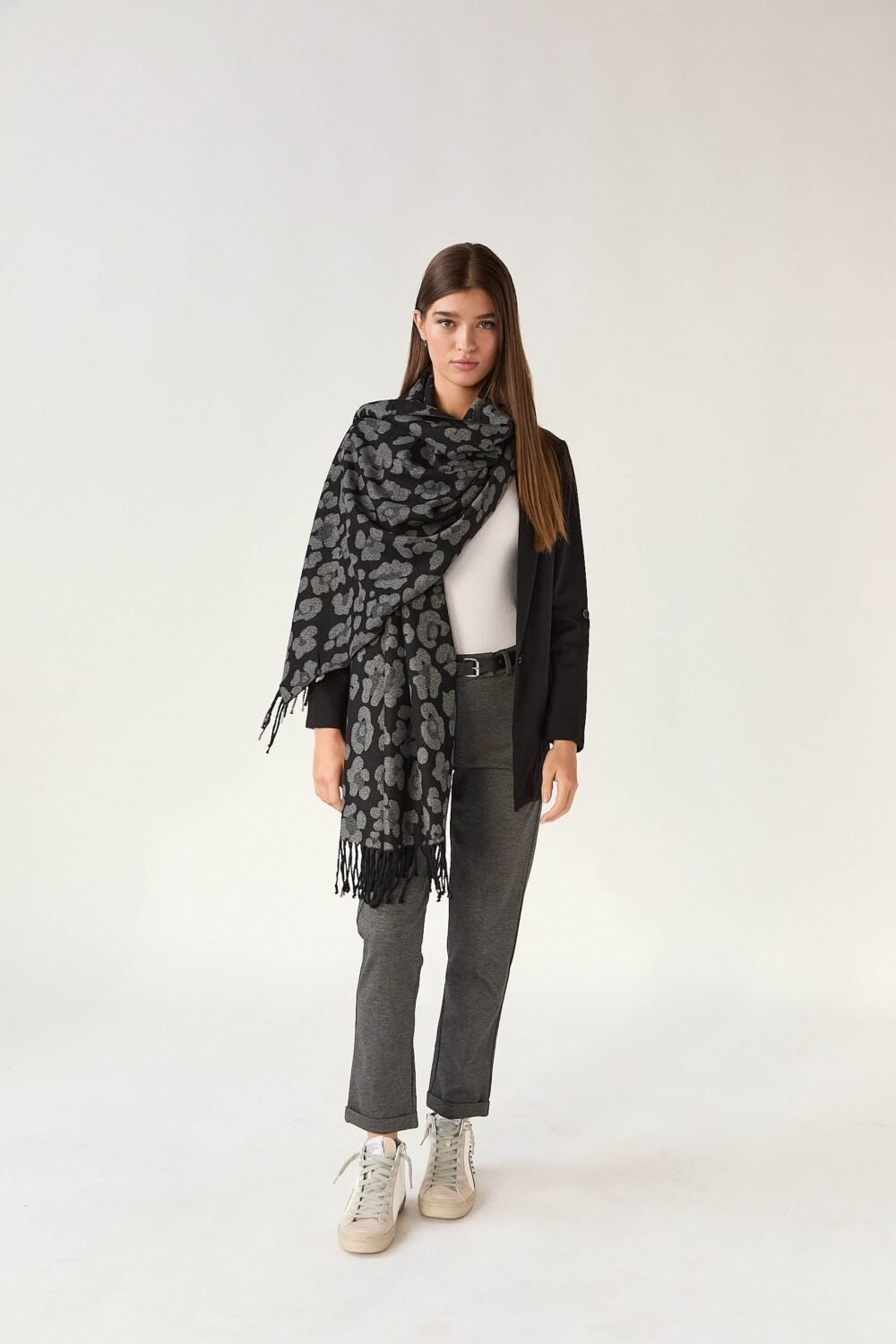 Pantalón sastre gris antracita