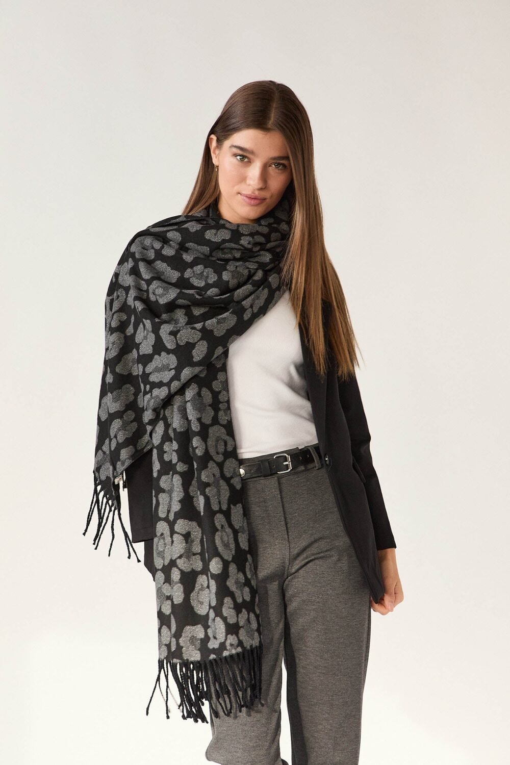 Pantalón sastre gris antracita