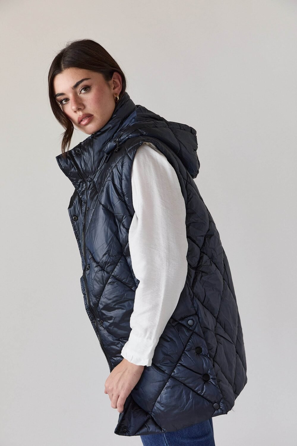 Shelter plumas desmontable azul