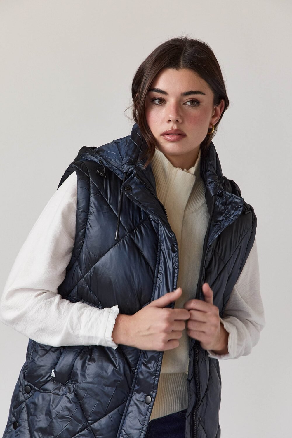 Shelter plumas desmontable azul