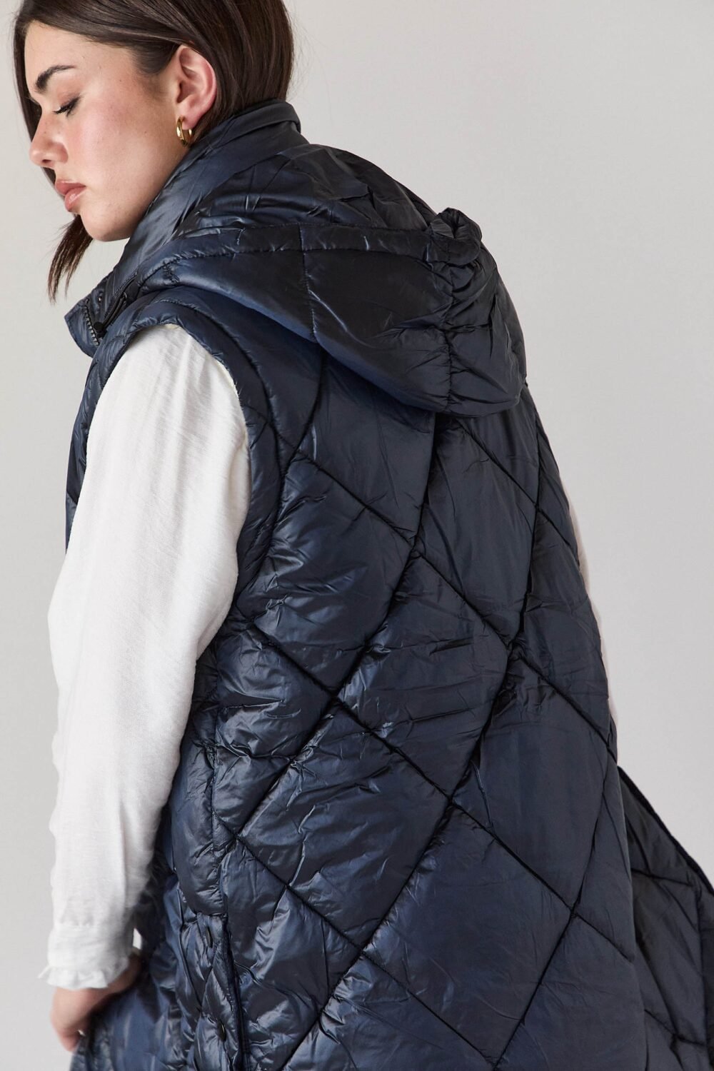 Shelter plumas desmontable azul