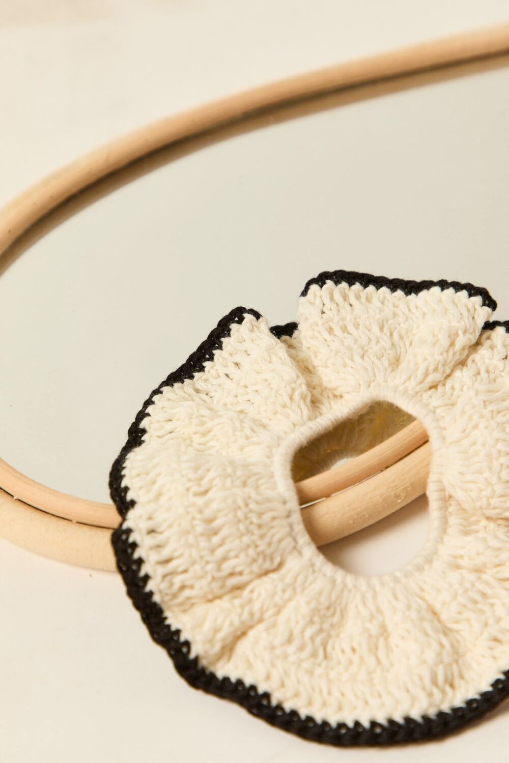 Coletero crochet crudo