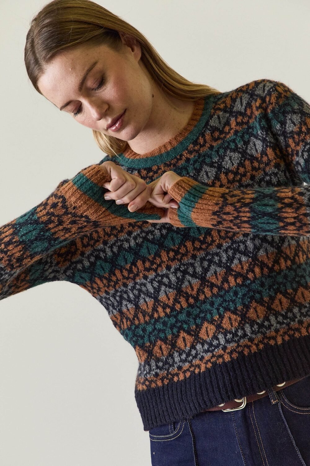 Jersey greca multicolor