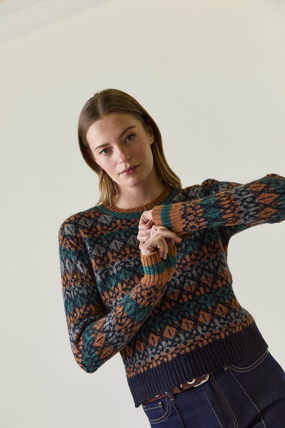 Jersey greca multicolor