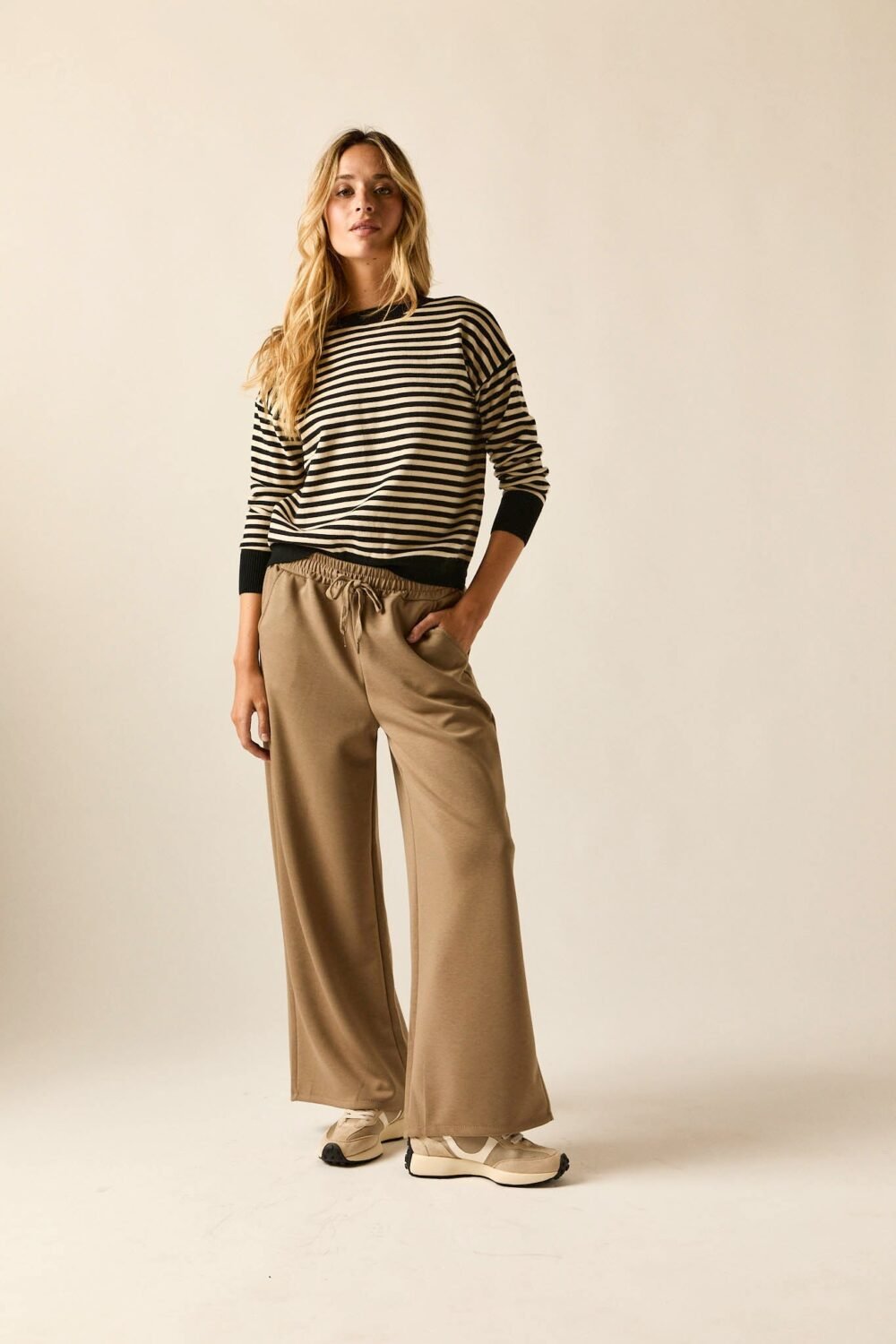 Pantalón felpa topo