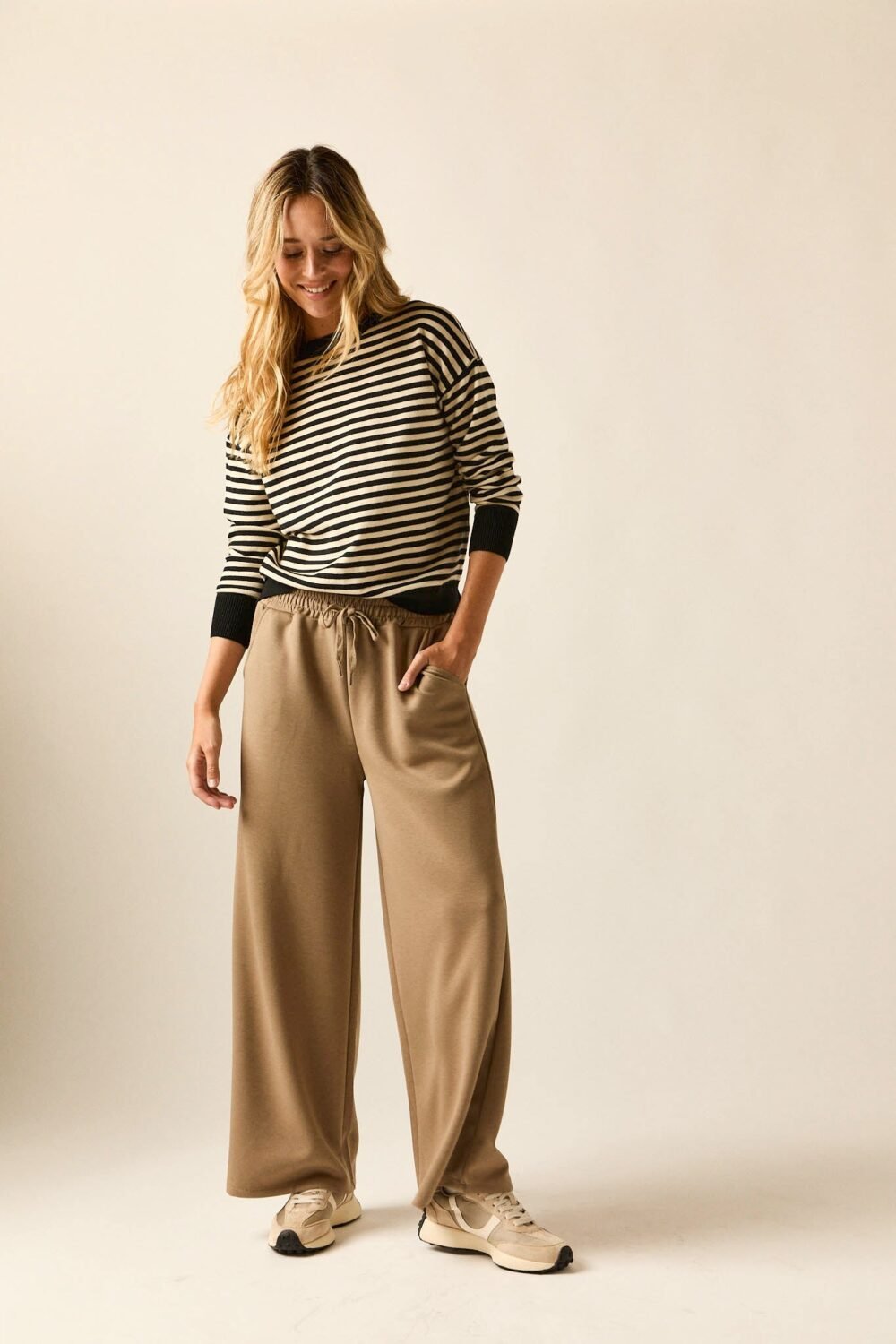 Pantalón felpa topo