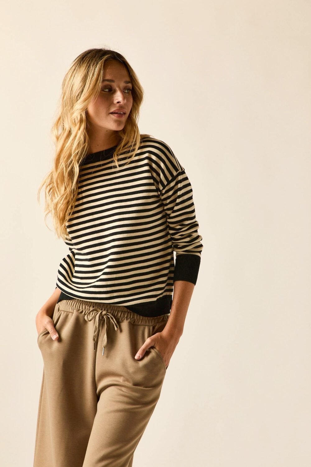 Pantalón felpa topo