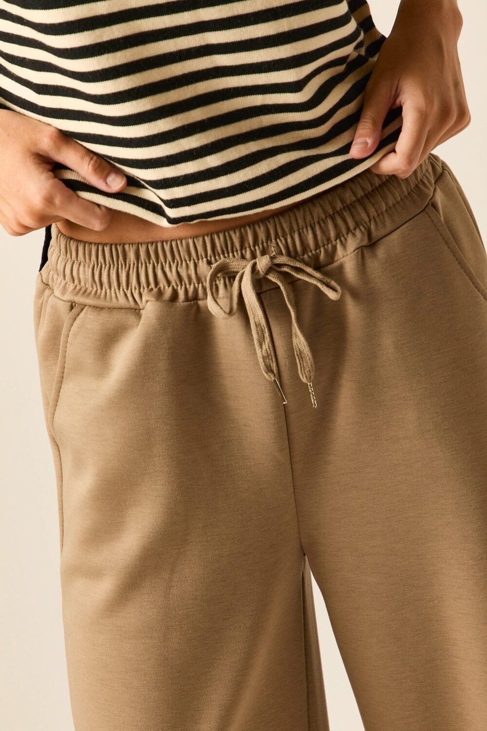 Pantalón felpa topo